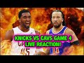 Knicks vs Cavs Game 4 Sweep LIVE Reaction!
