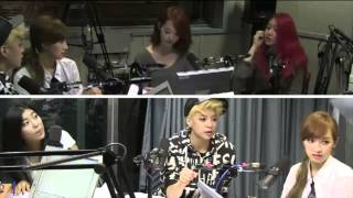 130726 Boom's Youngstreet Radio - "Rum Pum Pum" + "Shadow" (w/ F(x))
