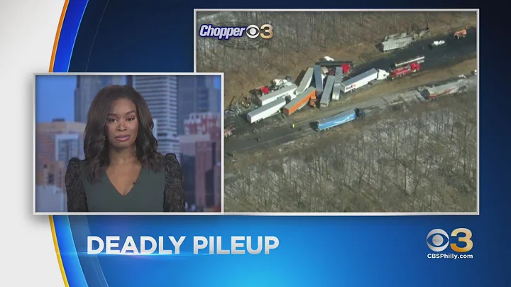 Chopper 3 Over I-81 Day After Deadly Pileup