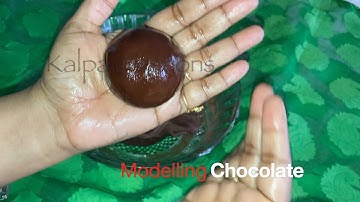 How to make modelling chocolate from scratch | 2 Ingredient modelling chocolate recipe | Easy recipe