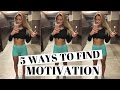 HOW TO GET MOTIVATED When You Don't Want To Workout