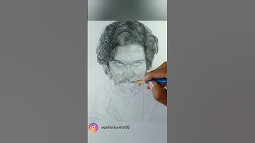 Allu Arjun drawing #shorts 🔥|| #pushpa movie #shorts #alluarjun #pushpamovie #rashmikamandanna