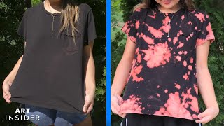 How To Tie-Dye With Bleach