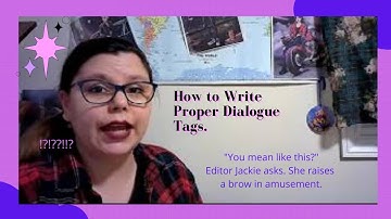 How to Write Proper Dialogue Tags