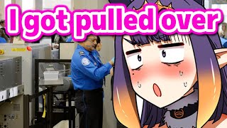 Ina got pulled to the side by the security because she was carrying SUS stuff【Hololive】