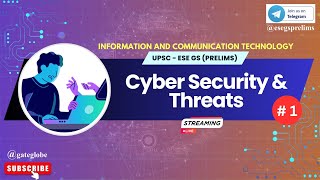 Important - Cyber Security & Threats || UPSC ESE - ICT 2024 - 25 || Types of Cyber Attacks || #upsc