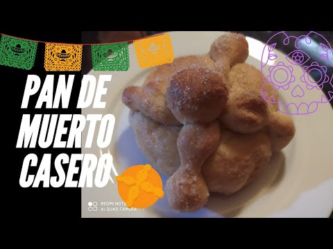 pan de muerto tradicional muy facil