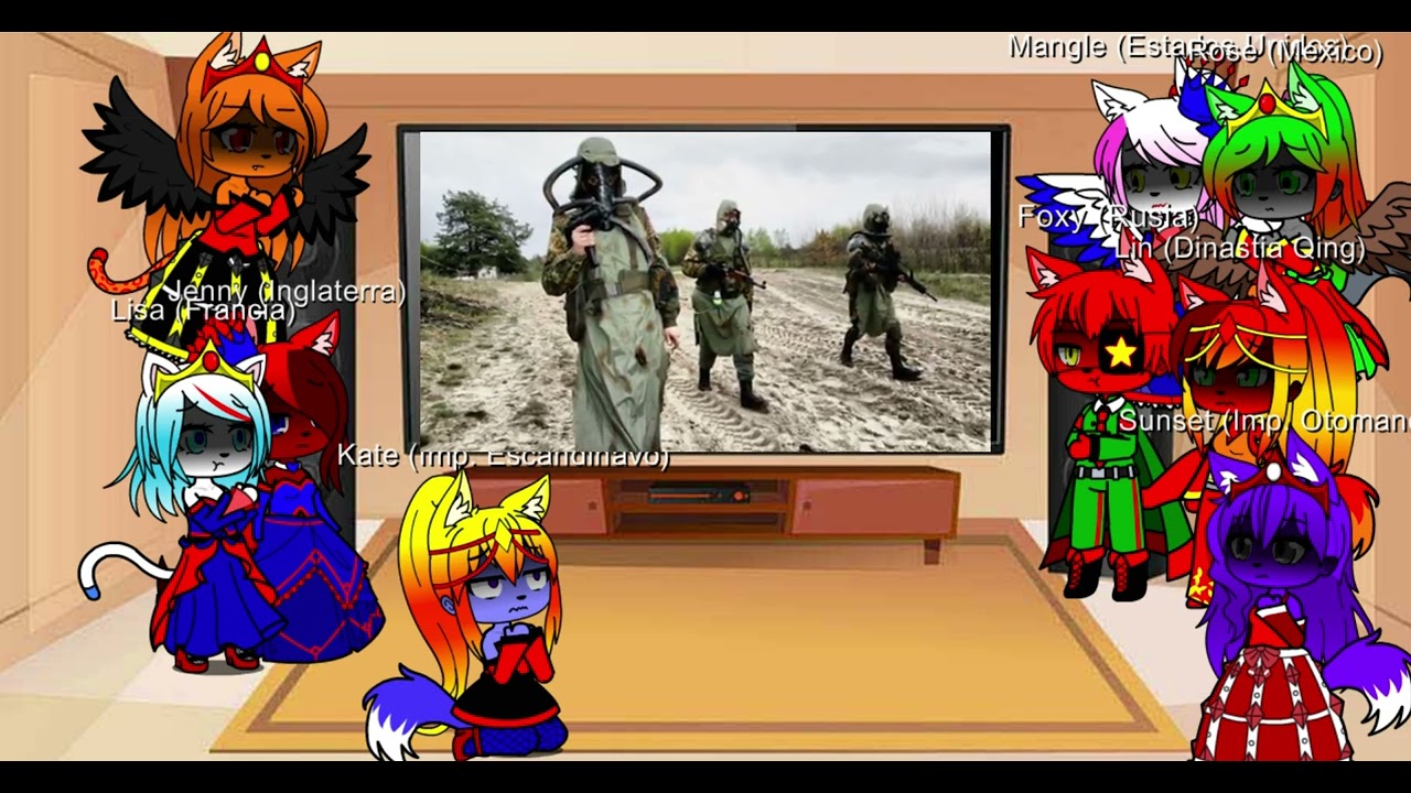 Paises (Dimension de Reinos) Reaccionan a: Leyendas de Chernobyl