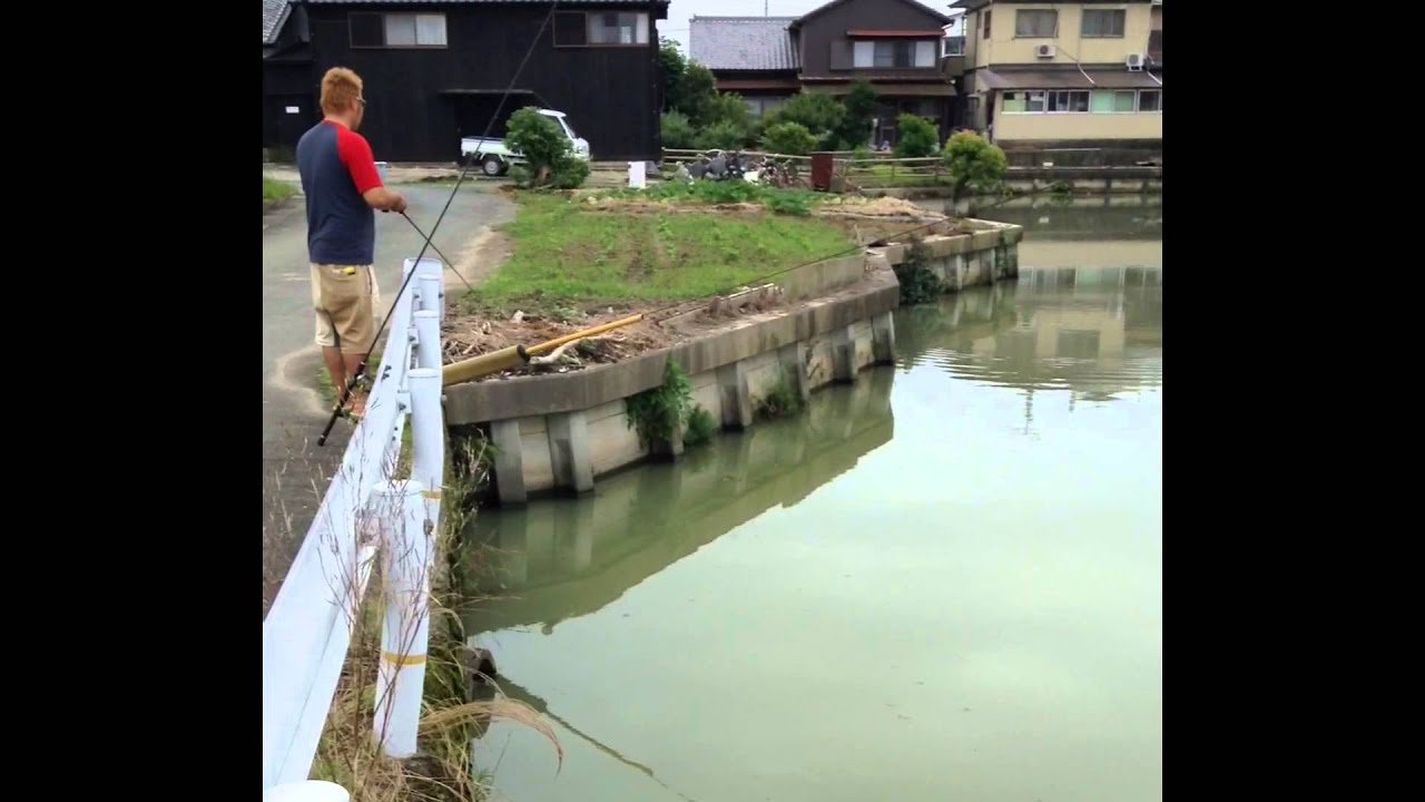 15 6 25 三橋クリークバス釣り ゲキ濁りでも釣れる Youtube