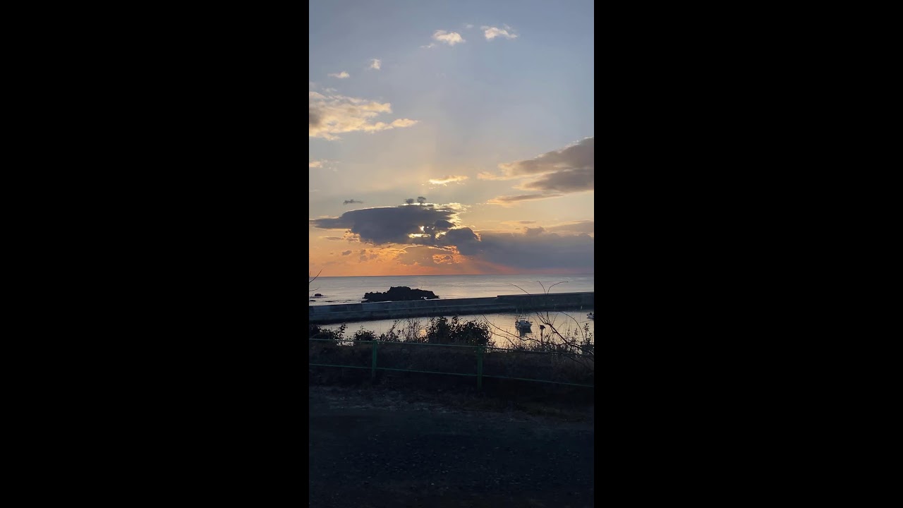 【2026年2月19日 朝】日の出の様子ライブ配信 - 宮城県南三陸町 カフェかなっぺより撮影