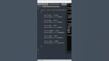 Byte data type real time examples using java language #code #datastructure #corejava #java #coding