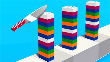 Slice it all! Top Mobile Game! Relaxing sounds! Satisfying Video!