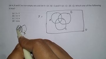 Gate CSE 2005 solved question | Set Theory