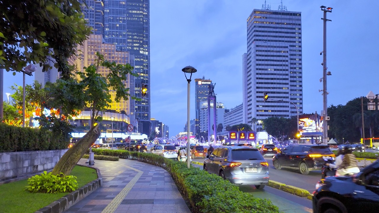 4K | Jakarta Terkini Hari Pertama Puasa