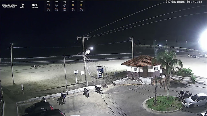 Barra da Lagoa - Florianópolis - Santa Catarina - Brasil - AO VIVO