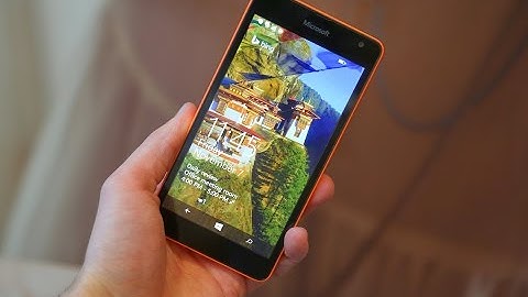 Windows 10 on Lumia 535
