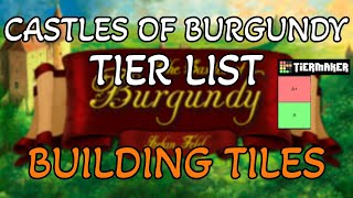 Castles of Burgundy Tier List: Building Tiles