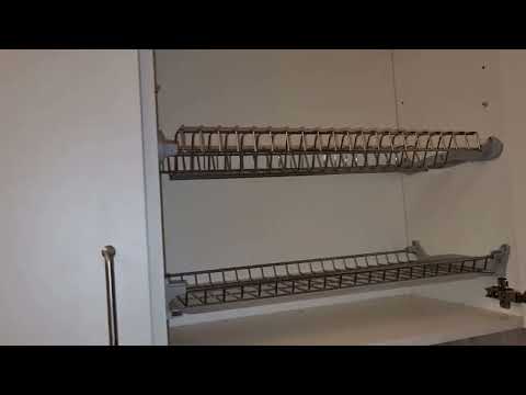 Установка сушки для посуды из Леруа Мерлен в шкаф кухни КНОКСХУЛЬТ из ИКЕА