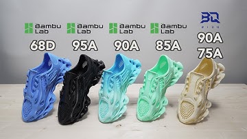 How to print TPU with H2D (Which TPU is the best for footwear?)