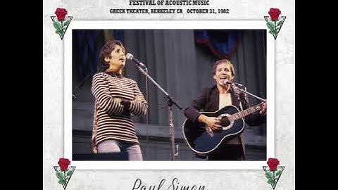 Paul Simon - Duncan (Live from The Bread and Roses Concert 1982)