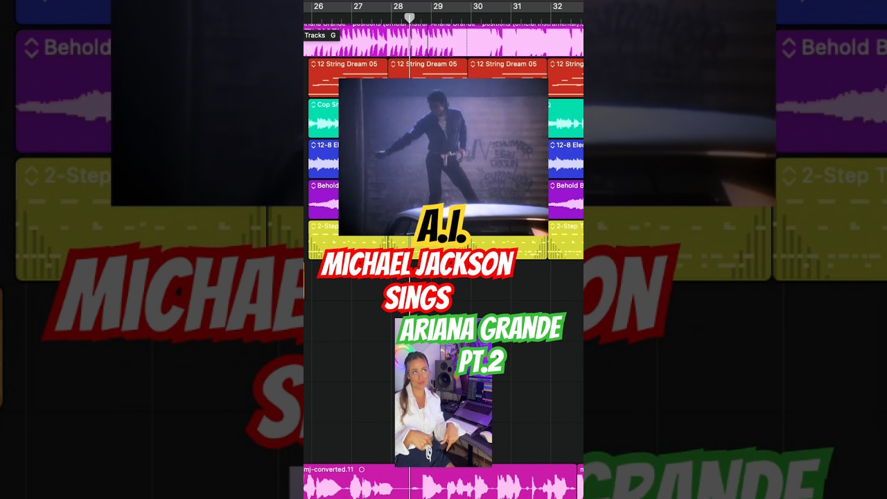 😳 A.I. Michael Jackson sings Ariana Grande Positions 