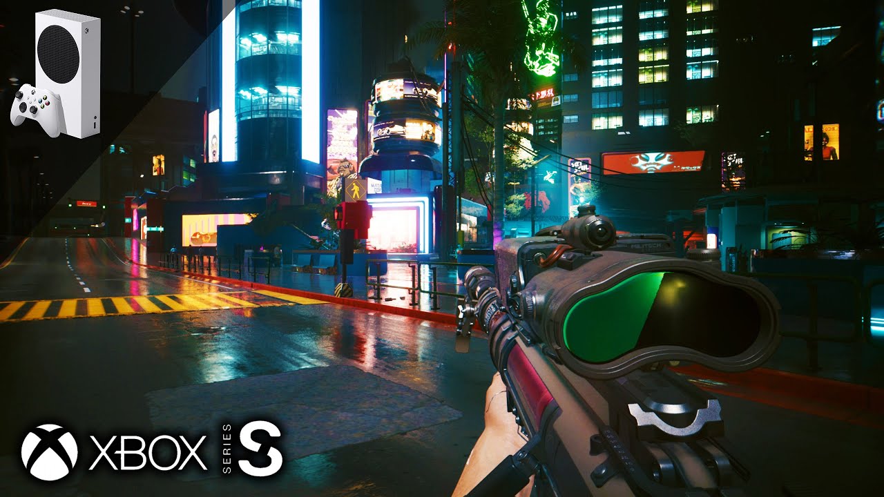 Cyberpunk 2077 - Xbox Series S Gameplay