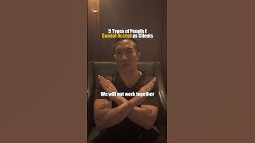 5 Types of People I Will Reject on a Sales Call