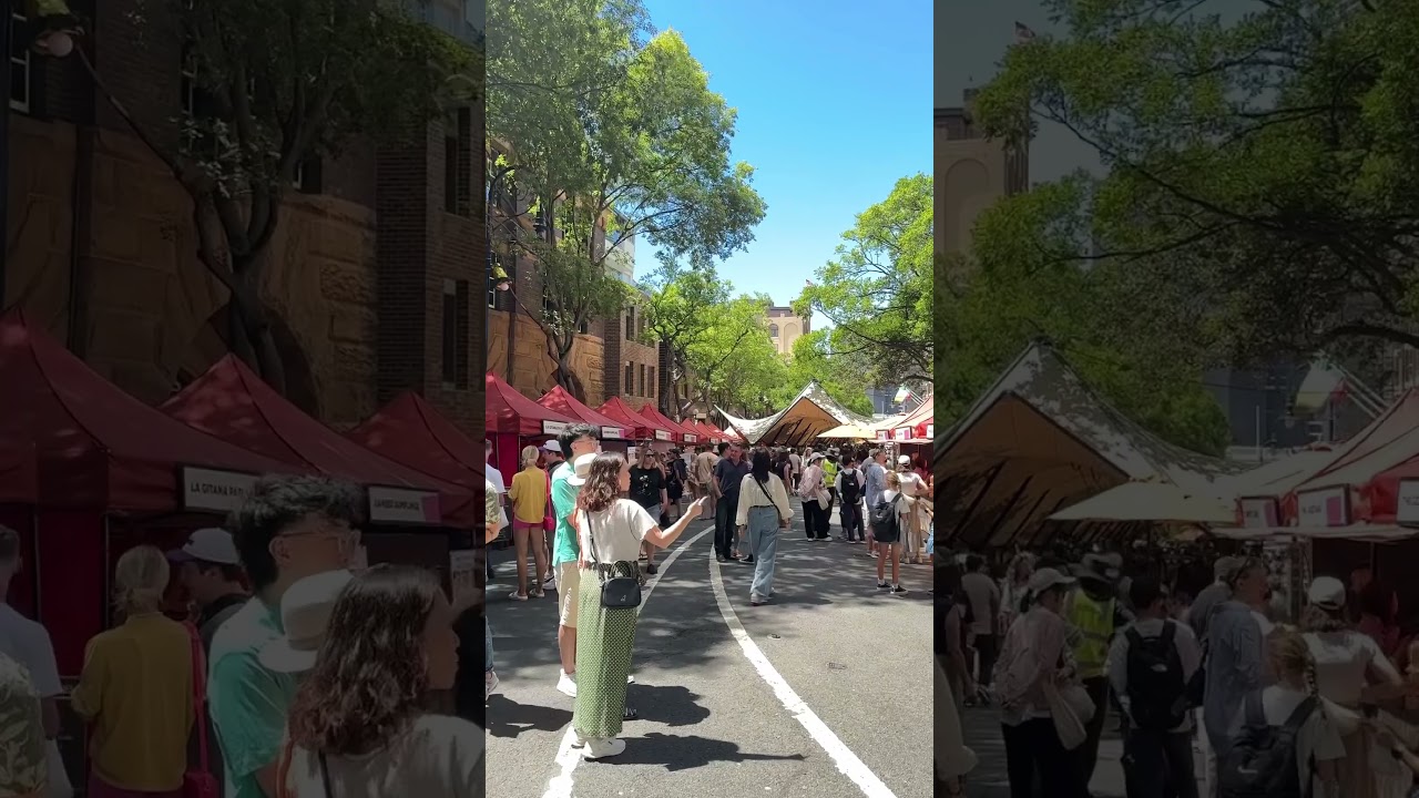 The Rocks Market walk part 1. 