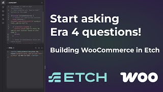 WooCommerce in Etch - Just build your own!