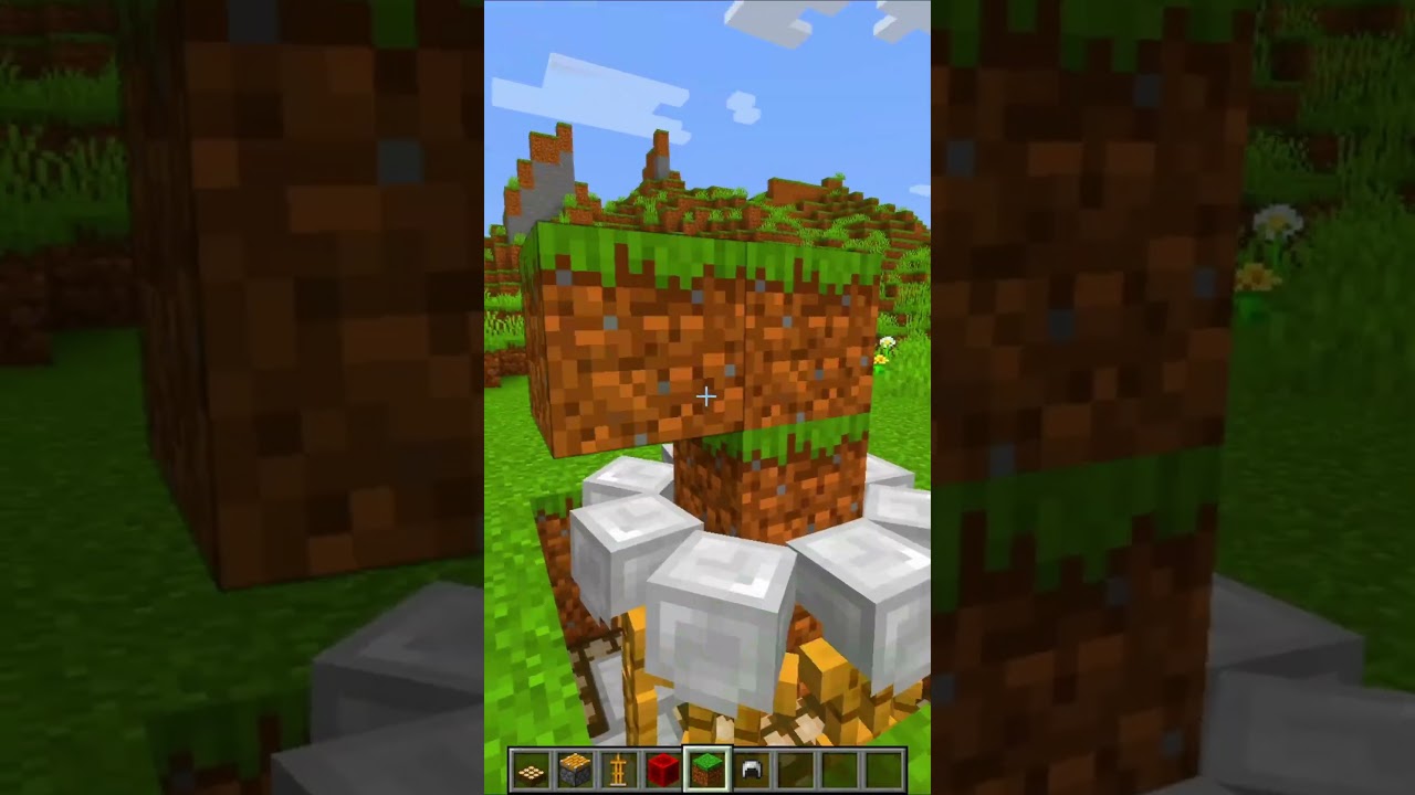 🔥 Minecraft Realistic Campfire Hack! (Easy  Build Trick) 🔥 