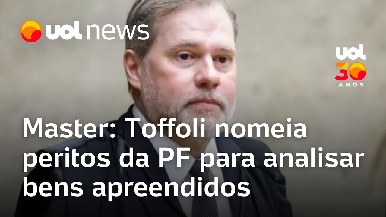 Caso Master: Após mandar material à PGR, Toffoli dá livre acesso a peritos da PF