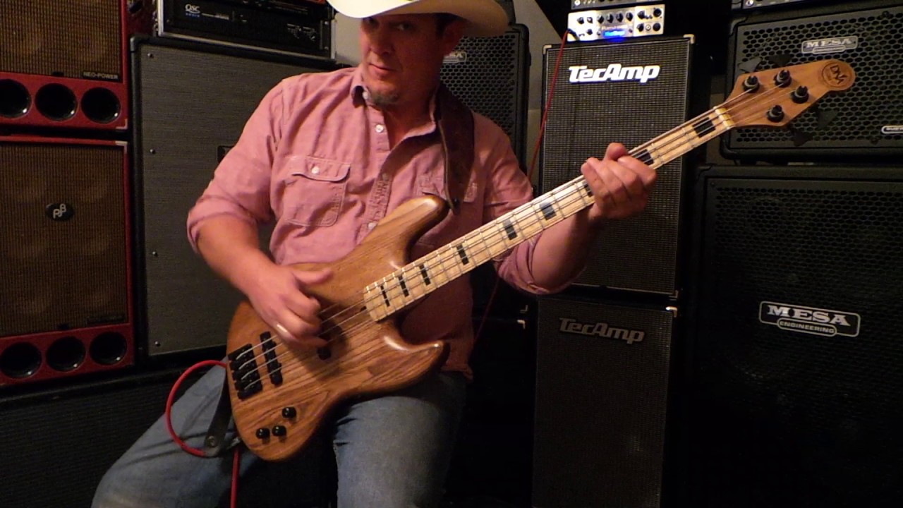 "The Old ClawHammer Breakdown" Andy Irvine DNA Custom Bass YouTube