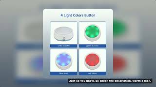 Retekess TM101 Quiz Answer Game Buzzer System 3 Answer Mode 4 Color State for Classroom Competition