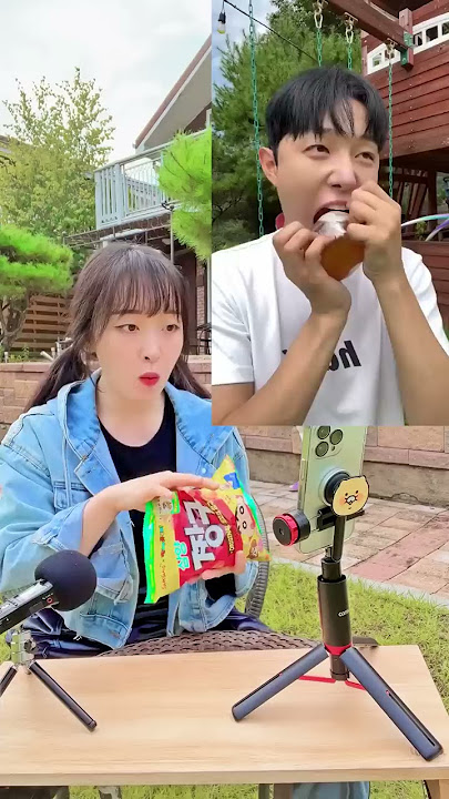 사과 씹는 소리가 나는 음료수????? ASMR🍎