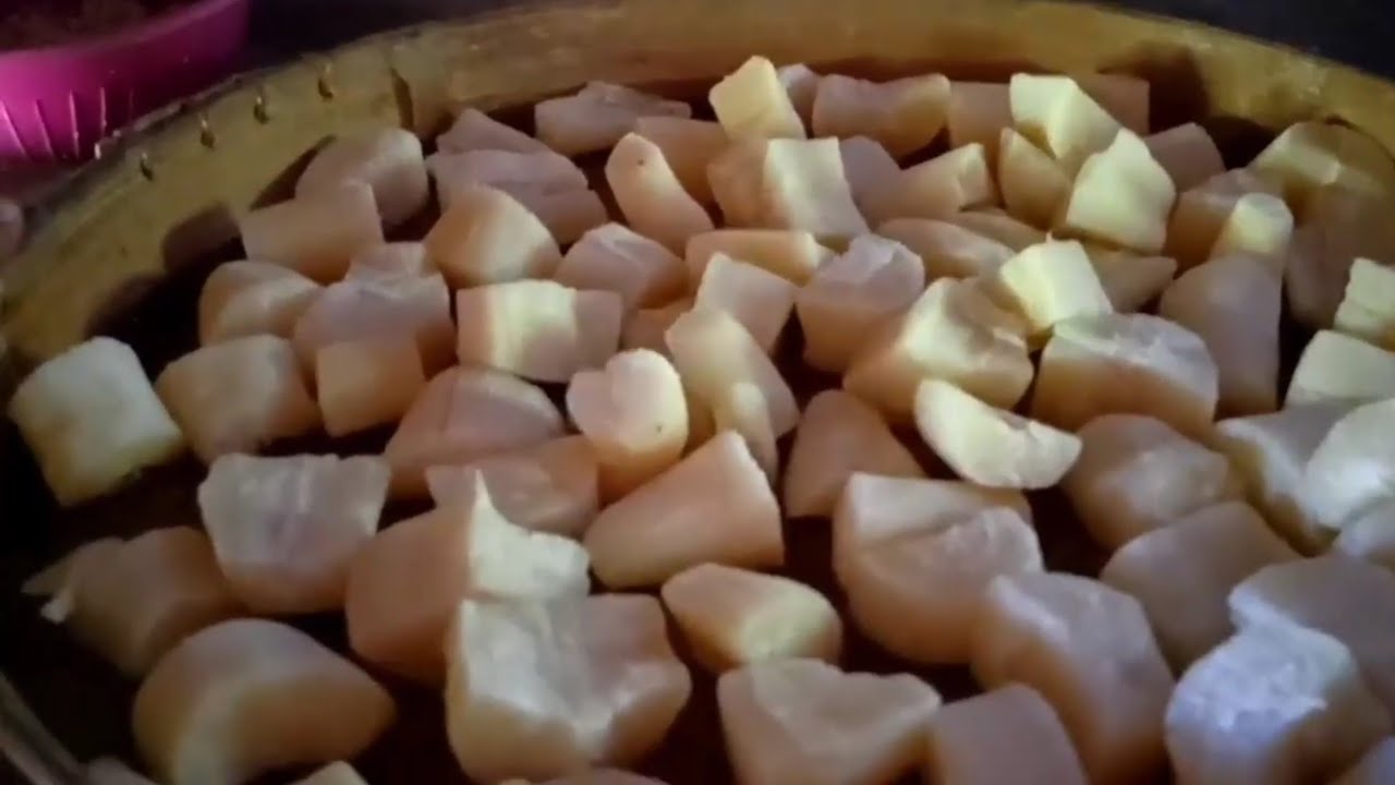 Bikin tape singkong untuk menu buka puasa,hidup di desa pedalaman 