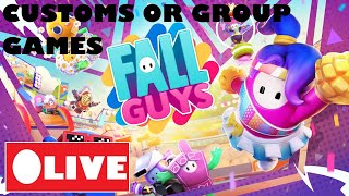 FALL GUYS CUSTOMS OR GROUP GAMES