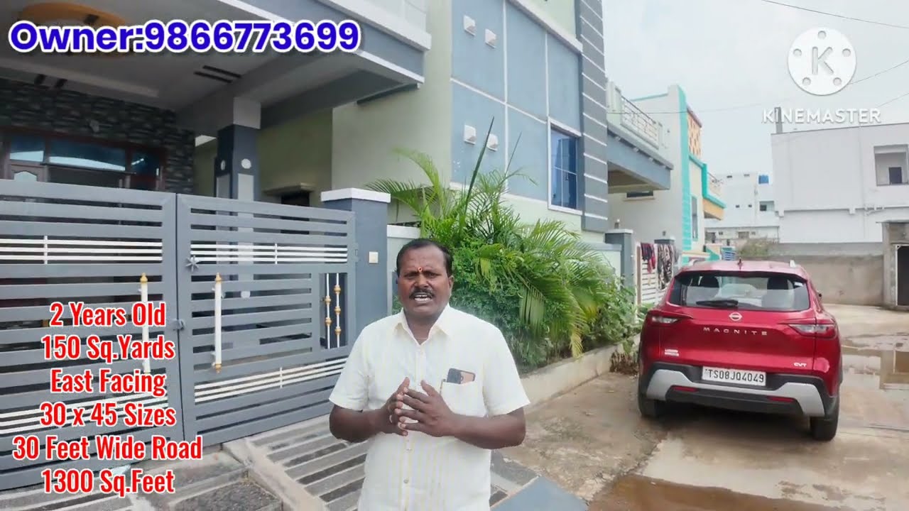 Torrur main road nearby independent house for sale in semi gated community