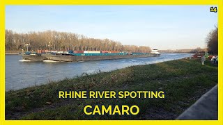 Download Lagu RHINE RIVER SPOTTING | Camaro the Inland Motor Freighter MP3