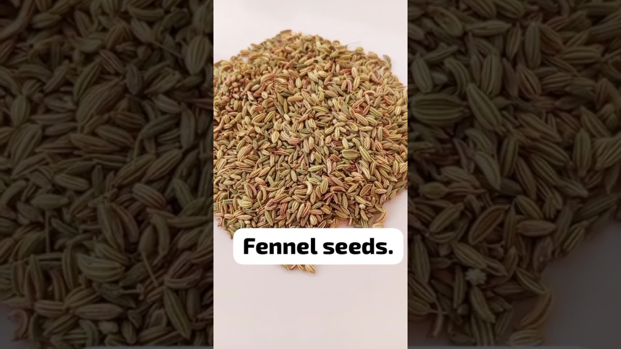 Fennel seeds.