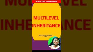 Multilevel Inheritance in python