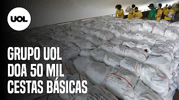 Grupo UOL doa 50 mil cestas básicas para famílias em vulnerabilidade