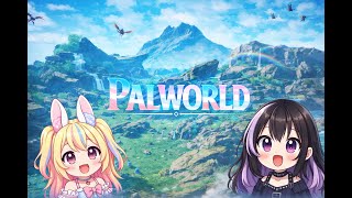 Playing Palworld with my wife and brother