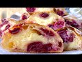 LETINA KUHINJA - SOČNA PITA SA VIŠNJAMA I PUDINGOM OD VANILE / CHERRY PIE