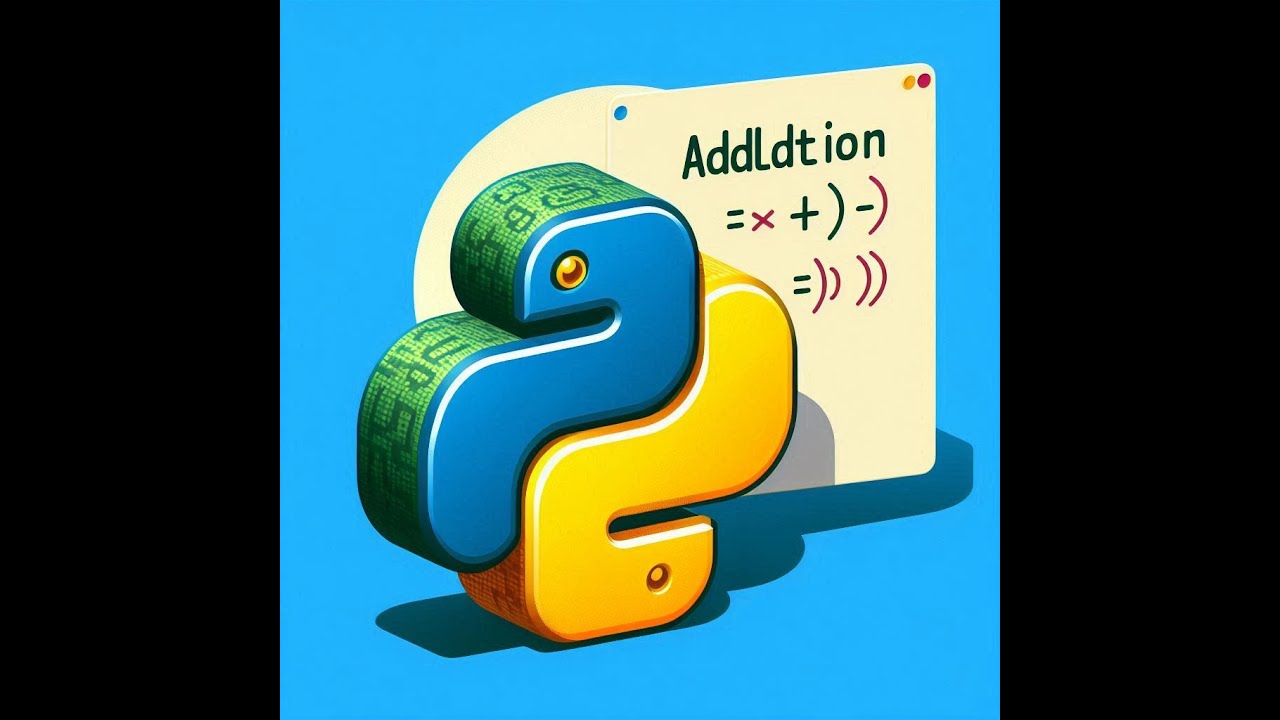 How To Create a Addition Code In Python Tutorial! - YouTube