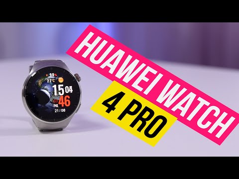 Титановый корпус и поддержка eSIM - Huawei Watch 4 Pro