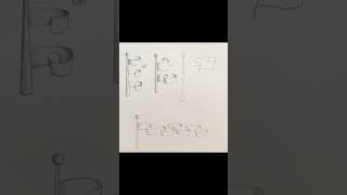 Day 15: Learning to Draw - "Quadruple Flags" Course: Mark Kistler from 21Draw #art #draw #learning