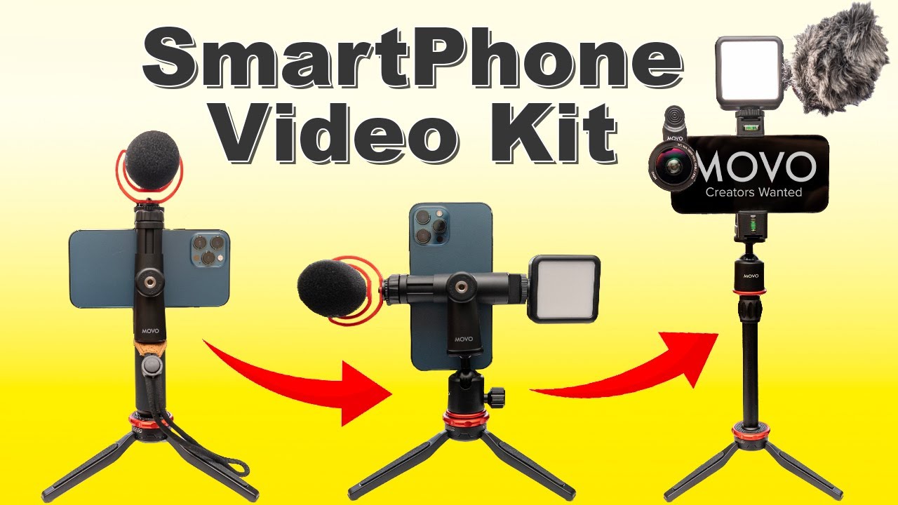 Trípode para Móvil - Smartphone Video Kit