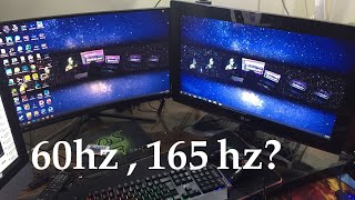 تجربه شاشه جيمينج وشاشه تليفزيون | MSI and LG