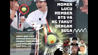Momen lucu para member BTS saat di kerjain oleh taehyung yang membuat para army histeris.....!!!!