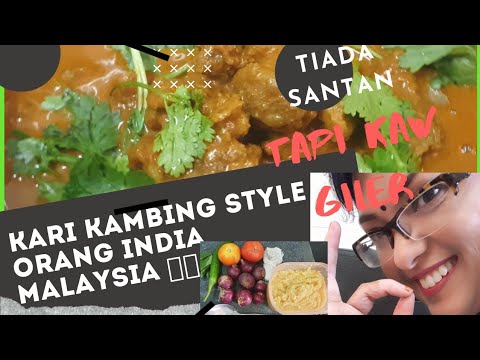 KARI KAMBING EKSLUSIVE ORANG INDIA MALAYSIA 🇲🇾. (TANPA ...